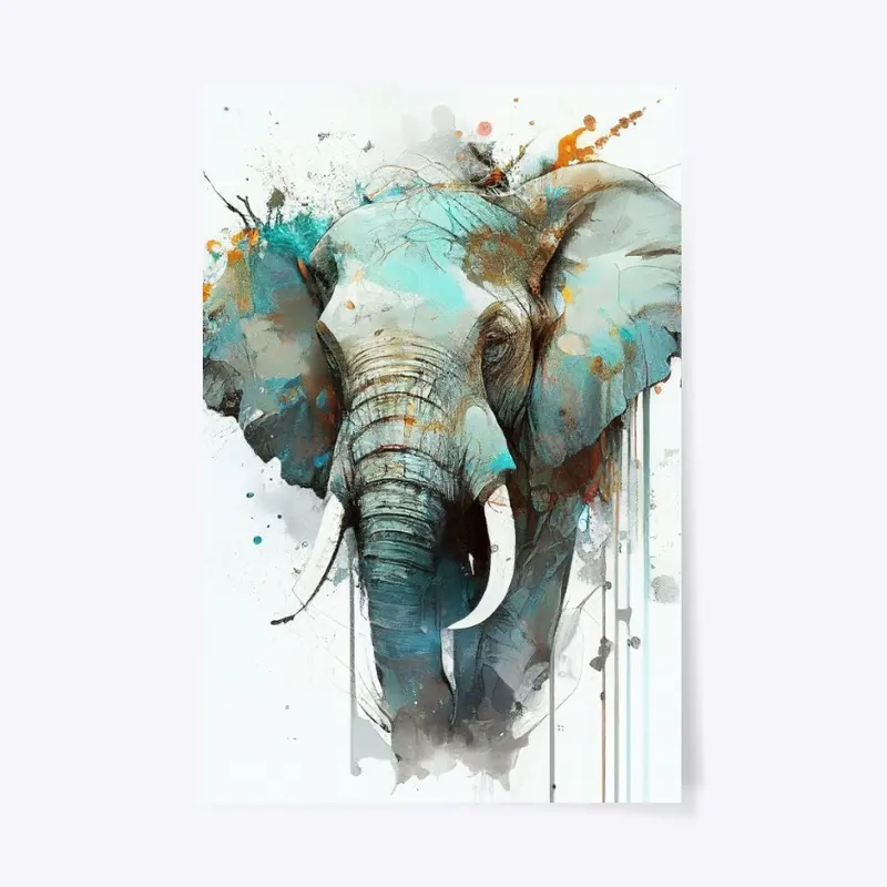 Abstract Elephant